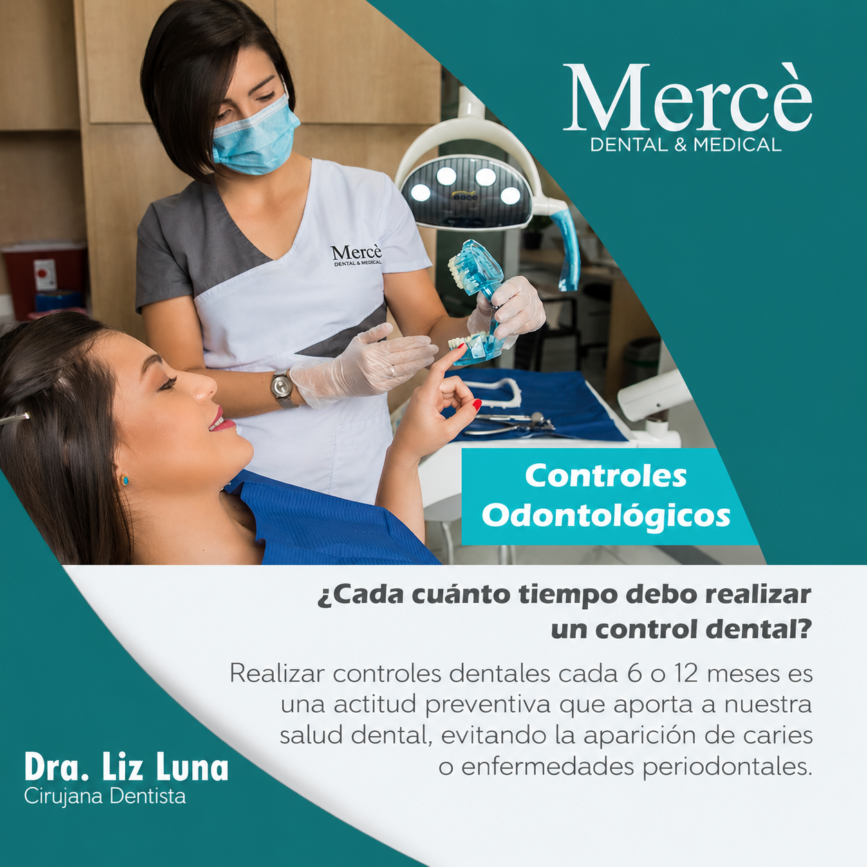 Controles Odontológicos - Dra. Liz Luna